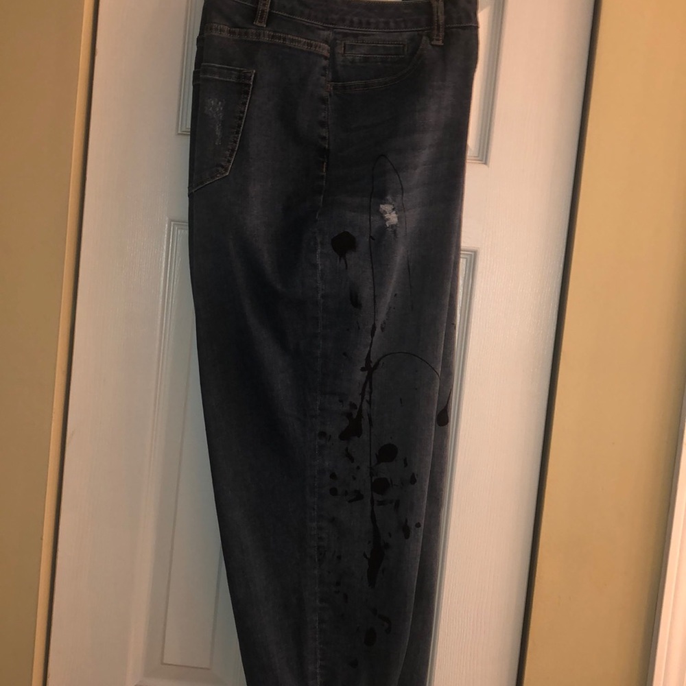 Paint jeans